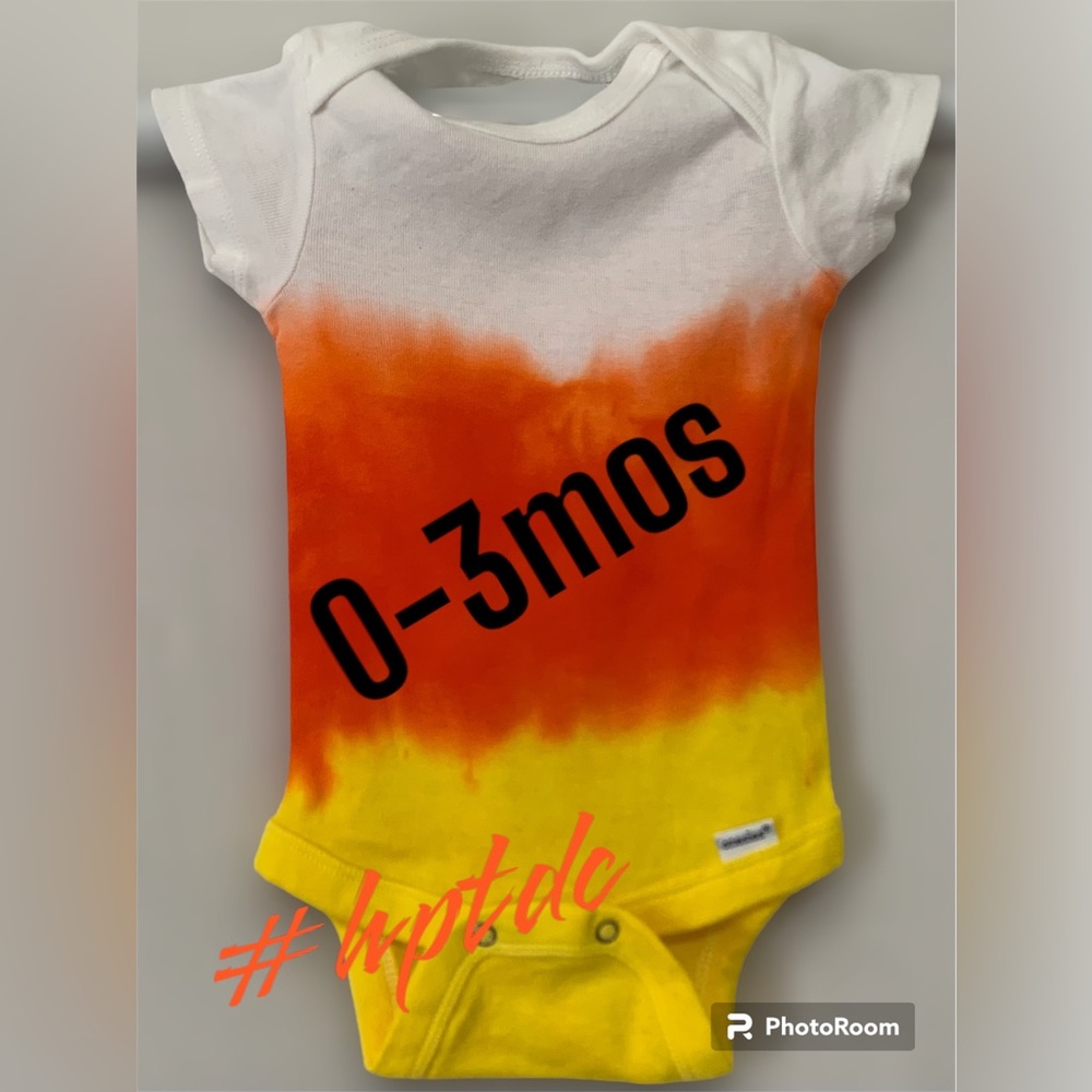 Tiedye Gerber Onesie 0-3M
